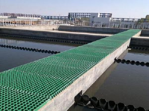 玻璃鋼格柵在污水廠行業中的應用